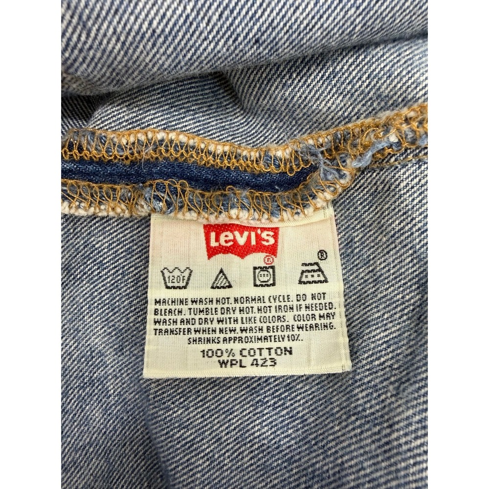 Vintage Levi's 501 XX Jeans 40x30 Made in Mexico 2002 Light Wash Button Fly USA - Picture 6 of 12